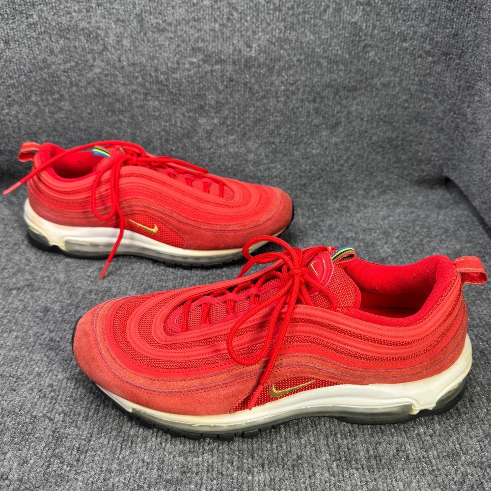 Nike Air Max 97 Mens 11 Red Gold Olympic Rings CI3708-600